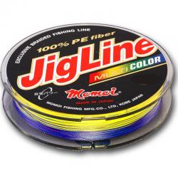 0,14 мм - 10 кг - 100 м - 5 цв - JigLine Multicolor
