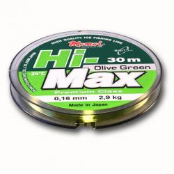 0,14 мм - 2,1 кг - 30 м - зеленая - Hi-Max Olive Green