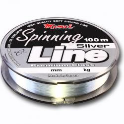 0,80  - 50  - 100  -  - Spinning Line Silver