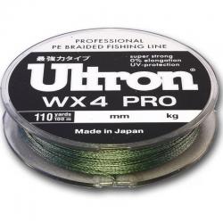 0,10 мм - 6,0 кг - 100 м - зеленый - Ultron WX4 Pro