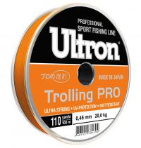 0,45 мм - 20 кг - 100 м - оранжевая - Ultron Trolling PRO